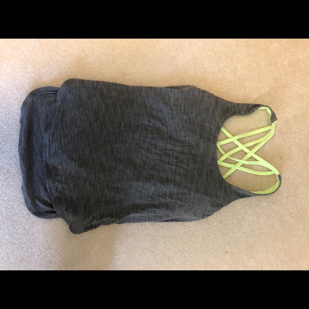 Lululemon tank top.